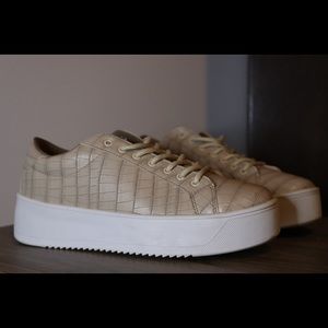 Nude Platform Sneakers